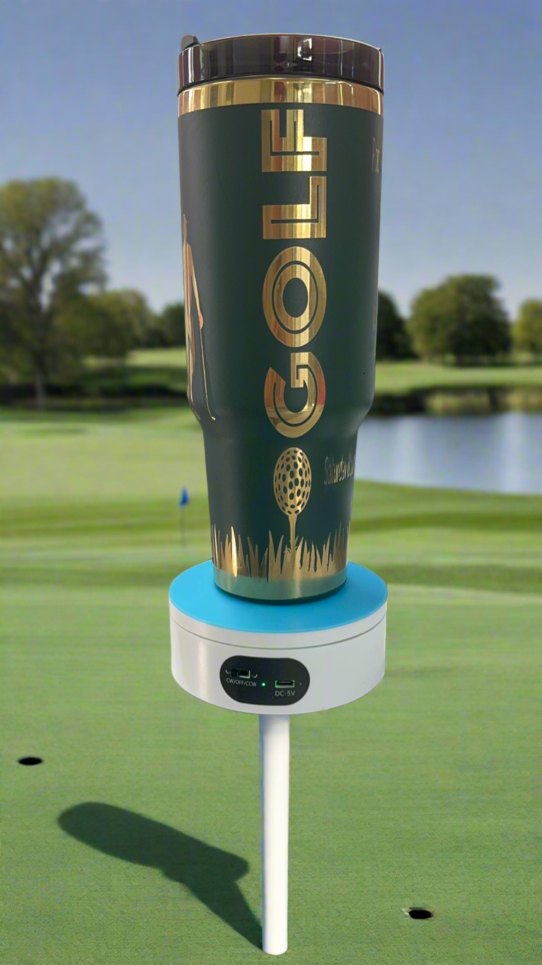 Fairway Flask: Laser-Engraved Tumblers for Golf Lovers