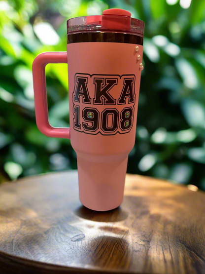 Sorority Laser Engraved Tumbler