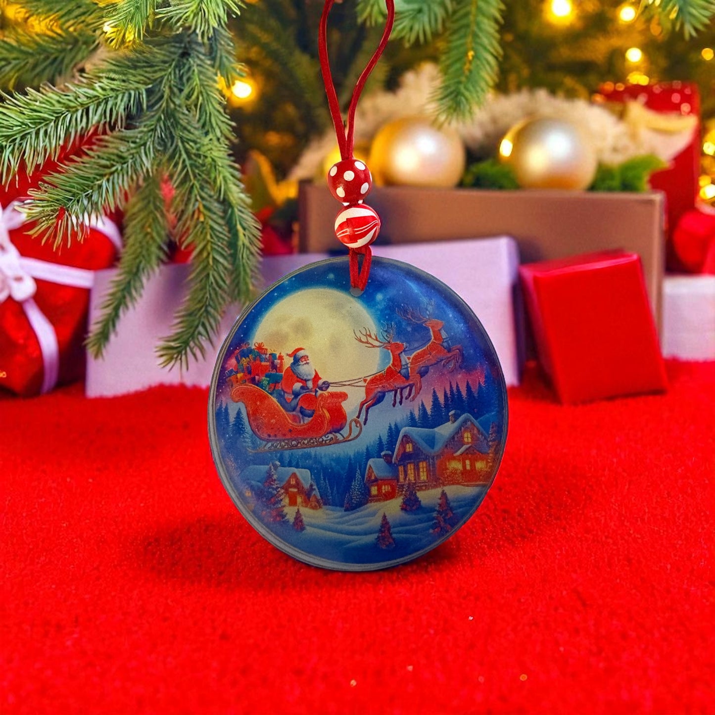 Glass Christmas ornaments