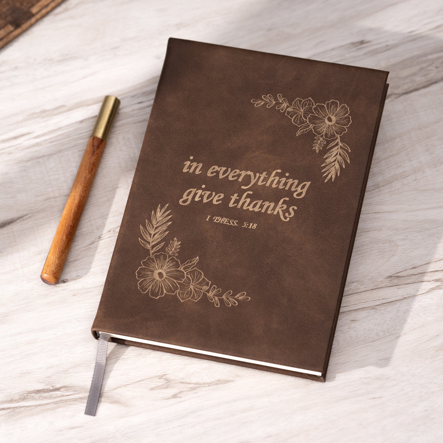 Personalized Leatherette Journal