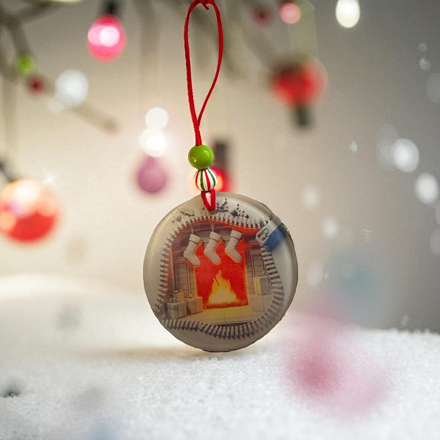 Glass Christmas ornaments