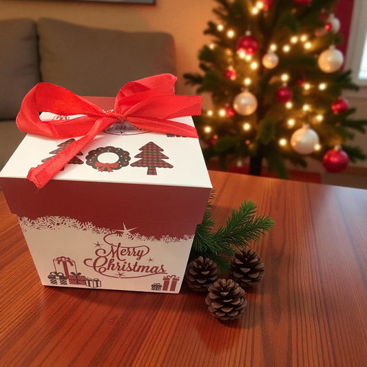 Laser engraved Christmas ornament