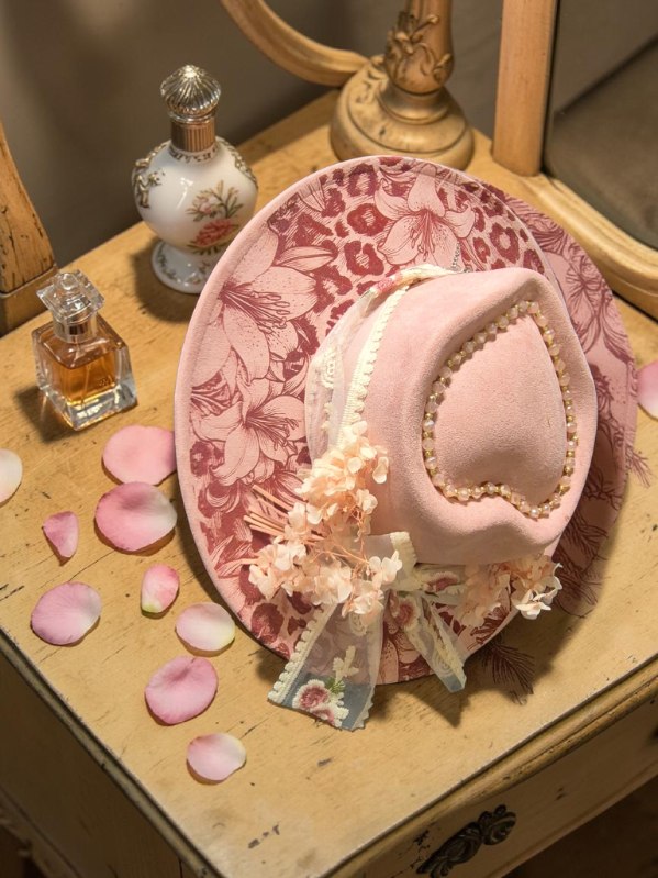 "Vintage Petals & Pearls