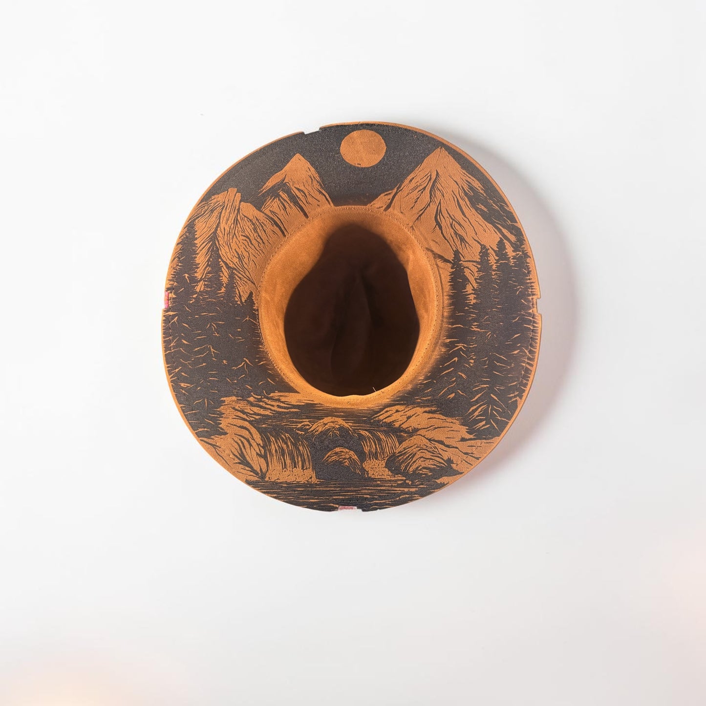 The Ridge & River Laser-Engraved Fedora
